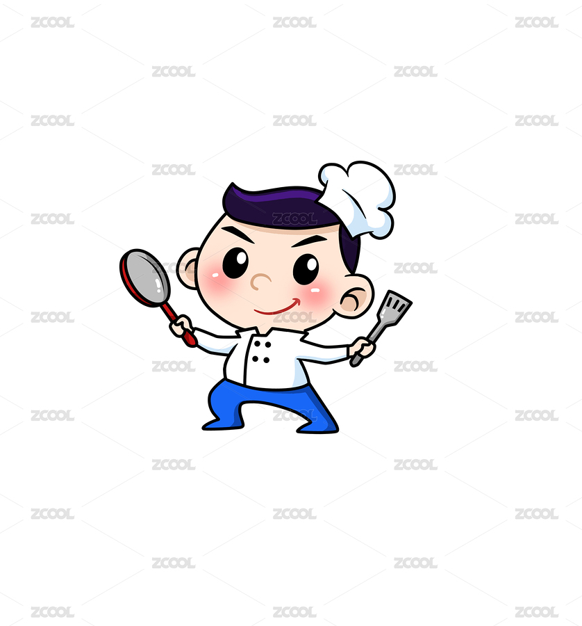 饭店面馆吉祥人物logo设计（主预览-6716978） - 未分类 - 站酷设计师猪爪原创素材 - 站酷ZCOOL