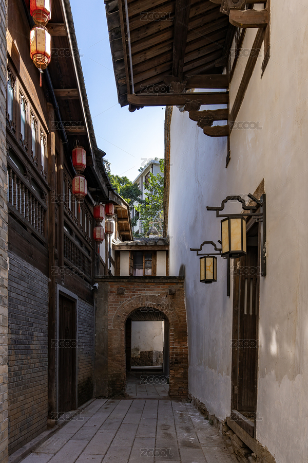 傳統(tǒng)建筑古巷（主預覽-12633524） - 未分類 - 站酷設計師feichangbaoquan原創(chuàng)素材 - 站酷ZCOOL