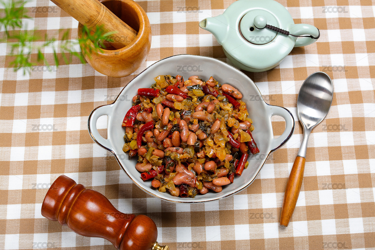 美味農(nóng)家菜酸菜炒紅豆（主預(yù)覽-8043201） - 未分類 - 站酷設(shè)計(jì)師曇華碎影原創(chuàng)素材 - 站酷ZCOOL