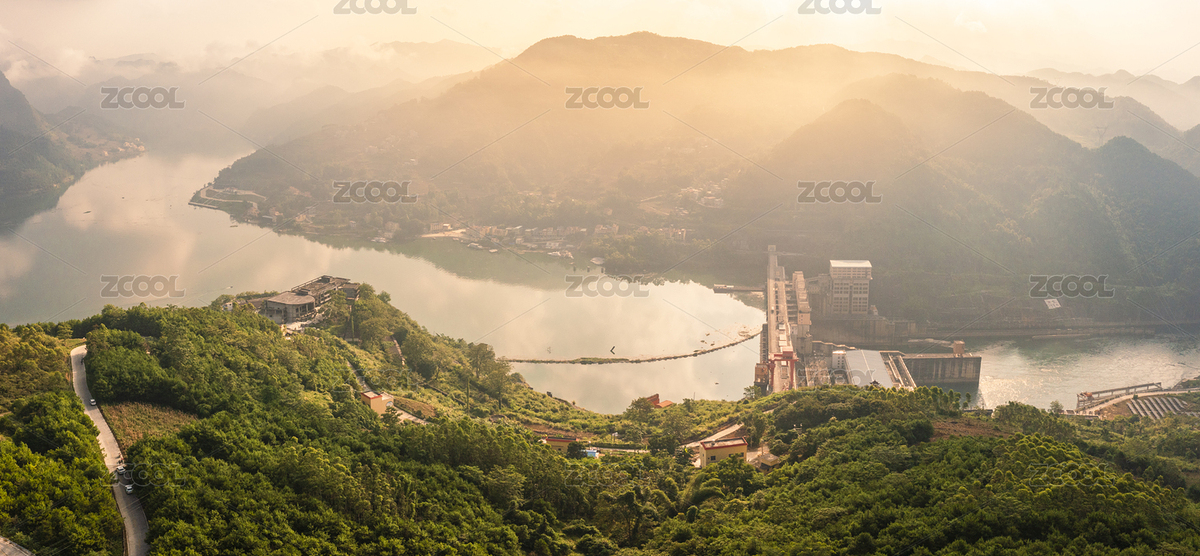 红水河大化岩滩水利枢纽湖光山色（主预览-6826728） - 未分类 - 站酷设计师梁杰Ljie原创素材 - 站酷ZCOOL