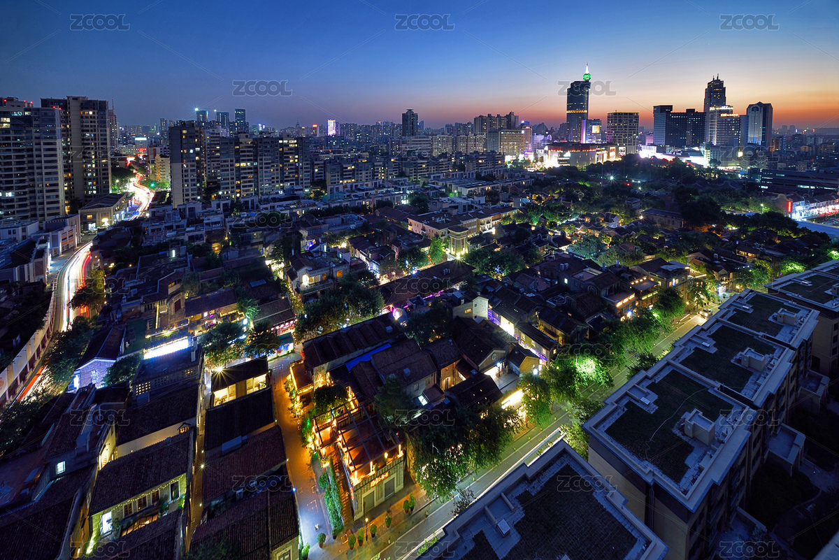 佛山祖廟商圈嶺南天地城市風(fēng)光夜景（主預(yù)覽-4795770） - 未分類 - 站酷設(shè)計師lokya原創(chuàng)素材 - 站酷ZCOOL