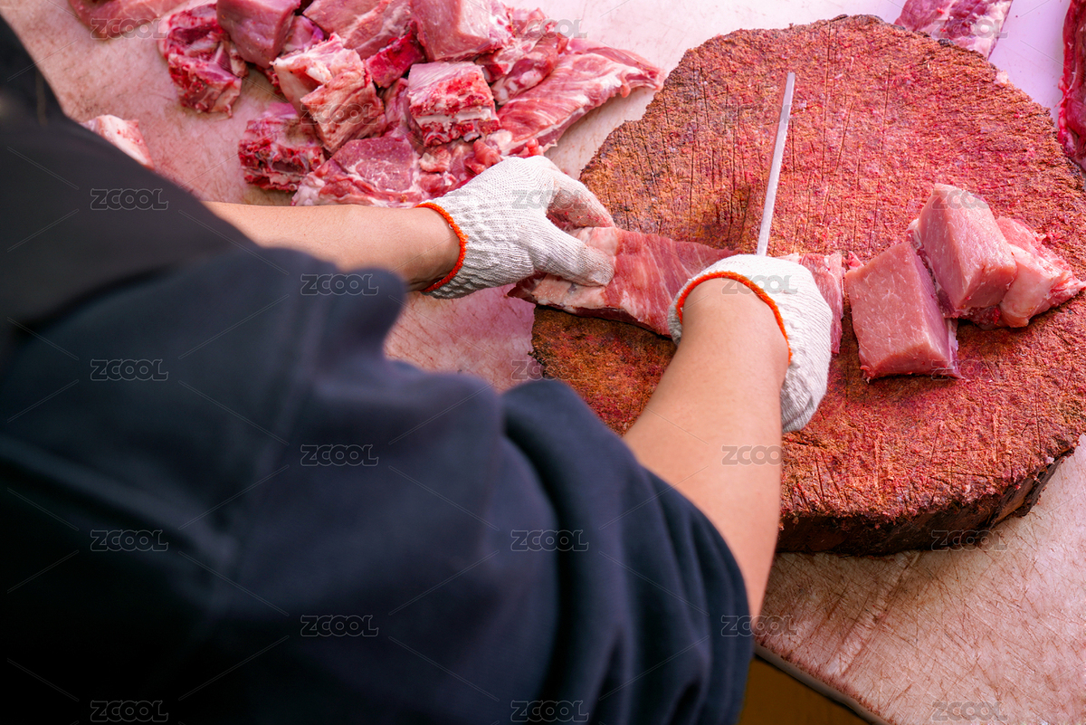 正在切新鲜的猪肉排骨（主预览-9678813） - 未分类 - 站酷设计师杨云湛原创素材 - 站酷ZCOOL