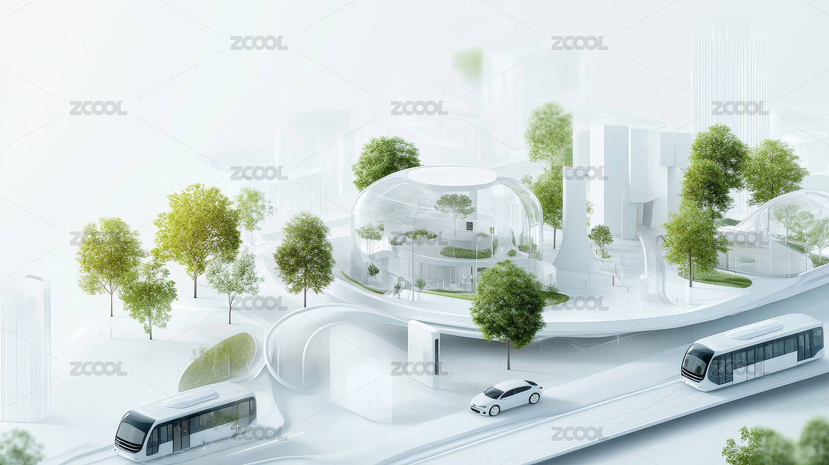未來城市中的生態(tài)交通模型（主預(yù)覽-7385753） - 未分類 - 站酷設(shè)計(jì)師Rimage原創(chuàng)素材 - 站酷ZCOOL