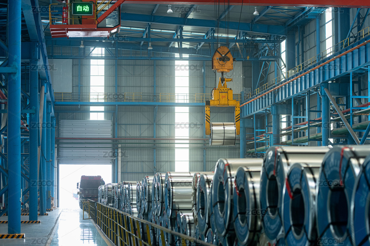 冷轧卷钢板库房内的场景（主预览-8713778） - 未分类 - 站酷设计师楚天光客原创素材 - 站酷ZCOOL