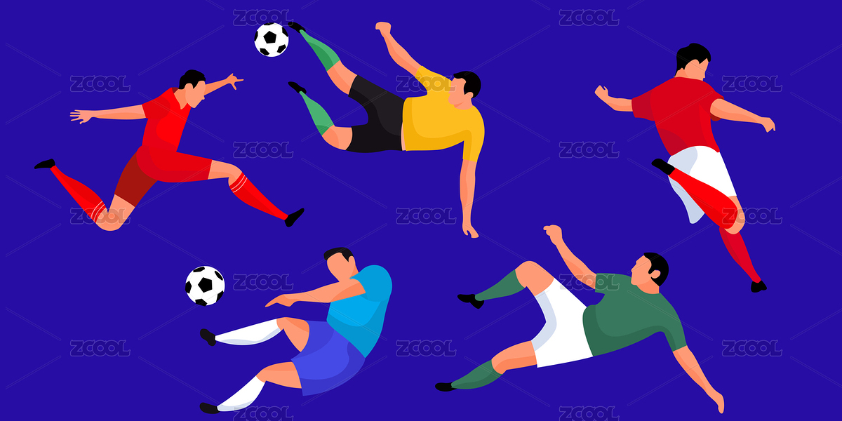 足球 世界杯 人物 插畫（主預(yù)覽-8314123） - 未分類 - 站酷設(shè)計(jì)師嘉瑜Design原創(chuàng)素材 - 站酷ZCOOL