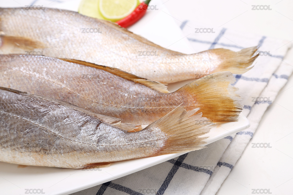 三條三牙黃魚（主預(yù)覽-8826463） - 未分類 - 站酷設(shè)計師白子梁原創(chuàng)素材 - 站酷ZCOOL