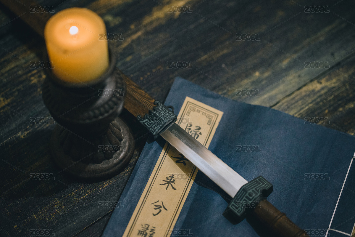 复古风格宝剑摆放在古典书桌上（主预览-8676590） - 未分类 - 站酷设计师汉大将军袁绍原创素材 - 站酷ZCOOL