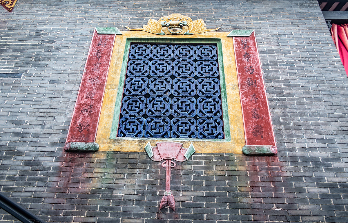 中國廣東省佛山祖廟萬福臺墻壁上的萬字窗花格窗（主預(yù)覽-4726510） - 未分類 - 站酷設(shè)計師風(fēng)暴麗麗原創(chuàng)素材 - 站酷ZCOOL