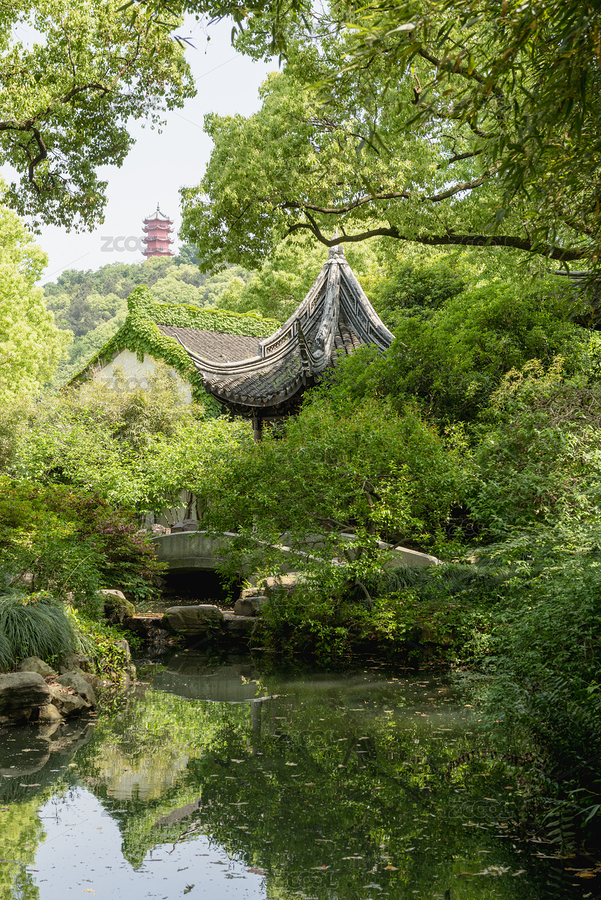 中國江蘇無錫惠山名勝寄暢園（主預覽-8072013） - 未分類 - 站酷設計師MarcoZhang原創(chuàng)素材 - 站酷ZCOOL