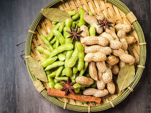 花生毛豆凉菜