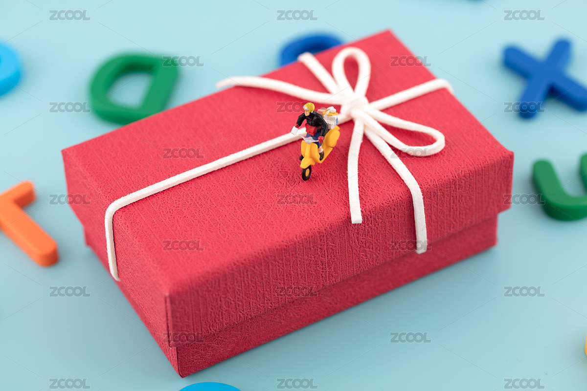 微縮創(chuàng)意送快遞禮盒上（主預(yù)覽-2142042） - 未分類 - 站酷設(shè)計(jì)師小羽怪原創(chuàng)素材 - 站酷ZCOOL