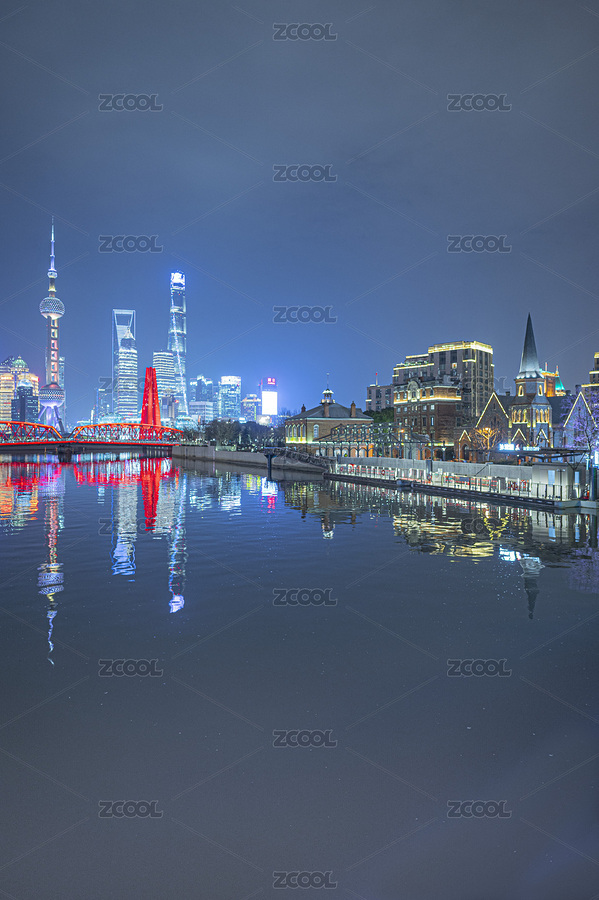 上海外灘東方明珠三件套建筑燈光夜景（主預(yù)覽-3859003） - 未分類 - 站酷設(shè)計(jì)師小墨的小日子原創(chuàng)素材 - 站酷ZCOOL