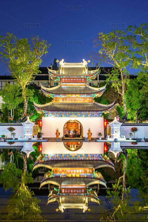 江苏南京科举博物馆明远楼夜景（主预览-1997121） - 未分类 - 站酷设计师漂泊的行摄之旅原创素材 - 站酷ZCOOL