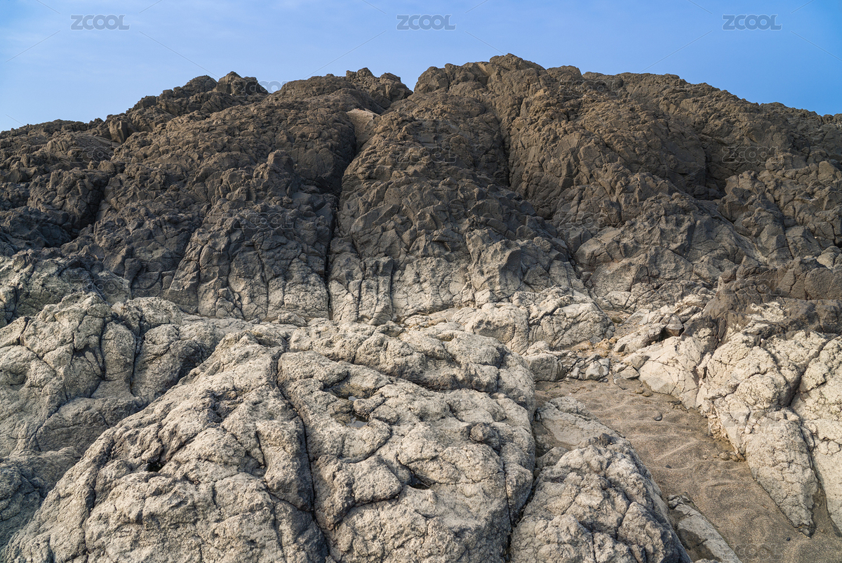 潮水退后海南雷公岛海岸线巨型火山岩山体（主预览-5290615） - 未分类 - 站酷设计师赤橙伽楠原创素材 - 站酷ZCOOL