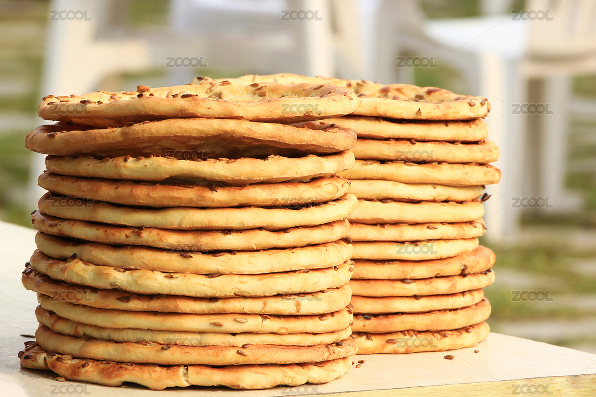 中國新疆特產(chǎn)馕烤馕餅芝麻油酥馕（主預(yù)覽-2889906） - 未分類 - 站酷設(shè)計師微捕手原創(chuàng)素材 - 站酷ZCOOL