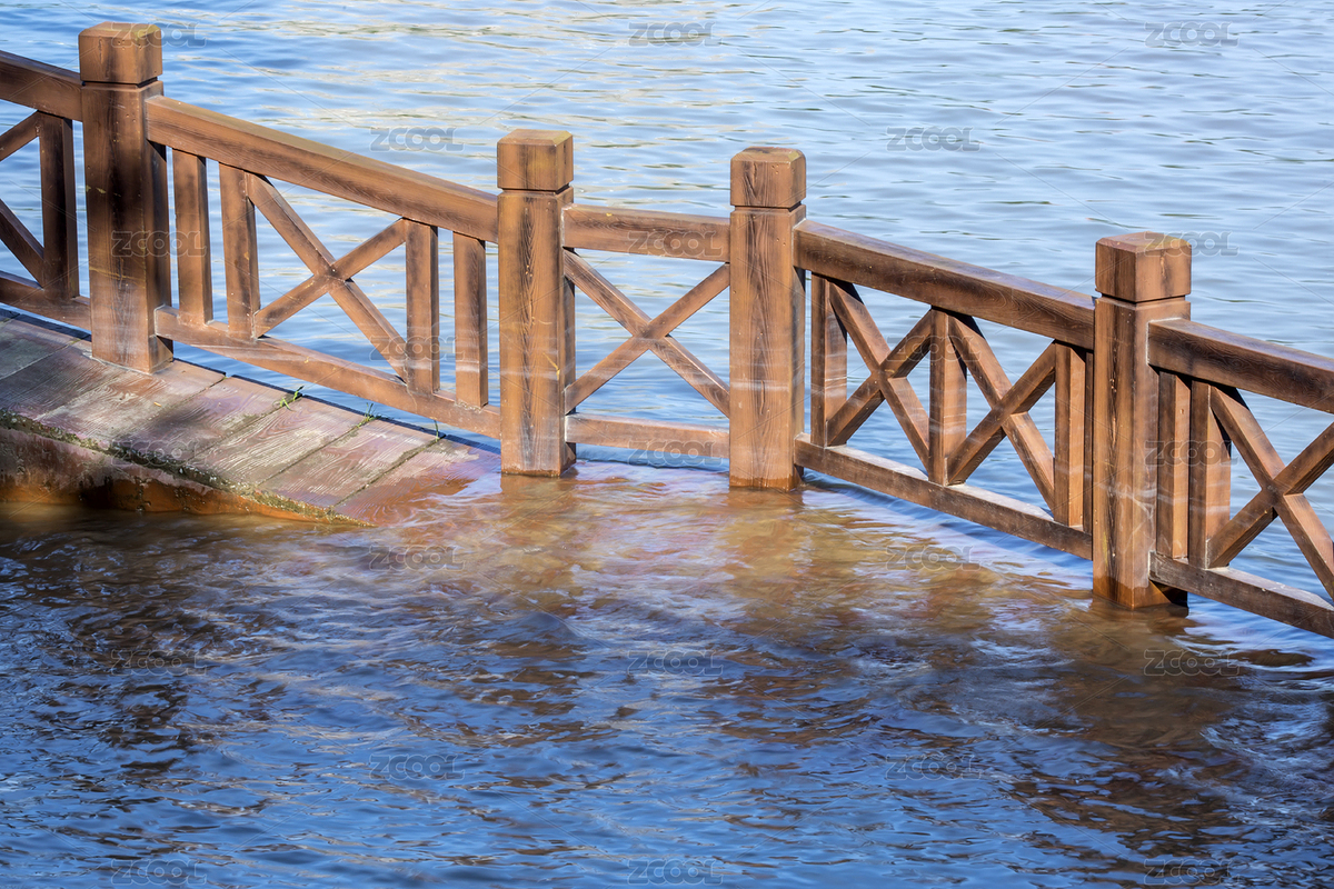 洪水漲到了觀景長廊上（主預(yù)覽-8631160） - 未分類 - 站酷設(shè)計(jì)師zhouyuling909原創(chuàng)素材 - 站酷ZCOOL