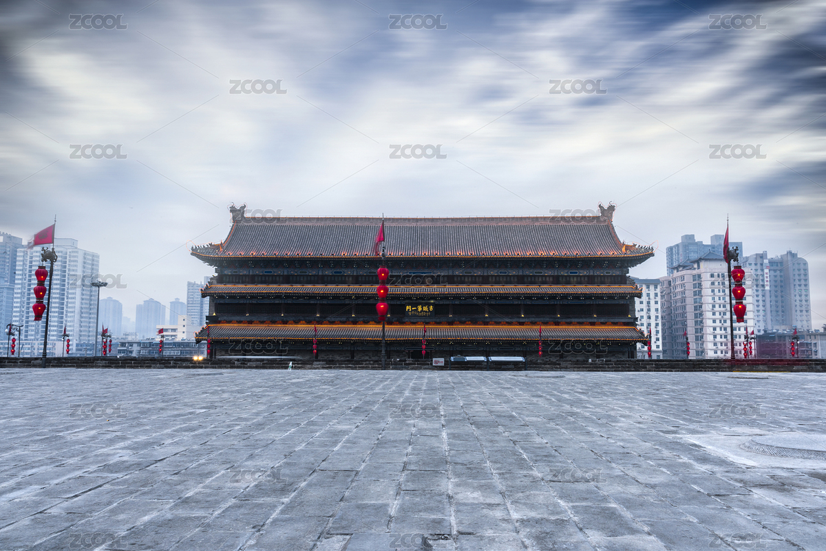 西安夜晚古城墙（主预览-5848017） - 未分类 - 站酷设计师照片界的King原创素材 - 站酷ZCOOL