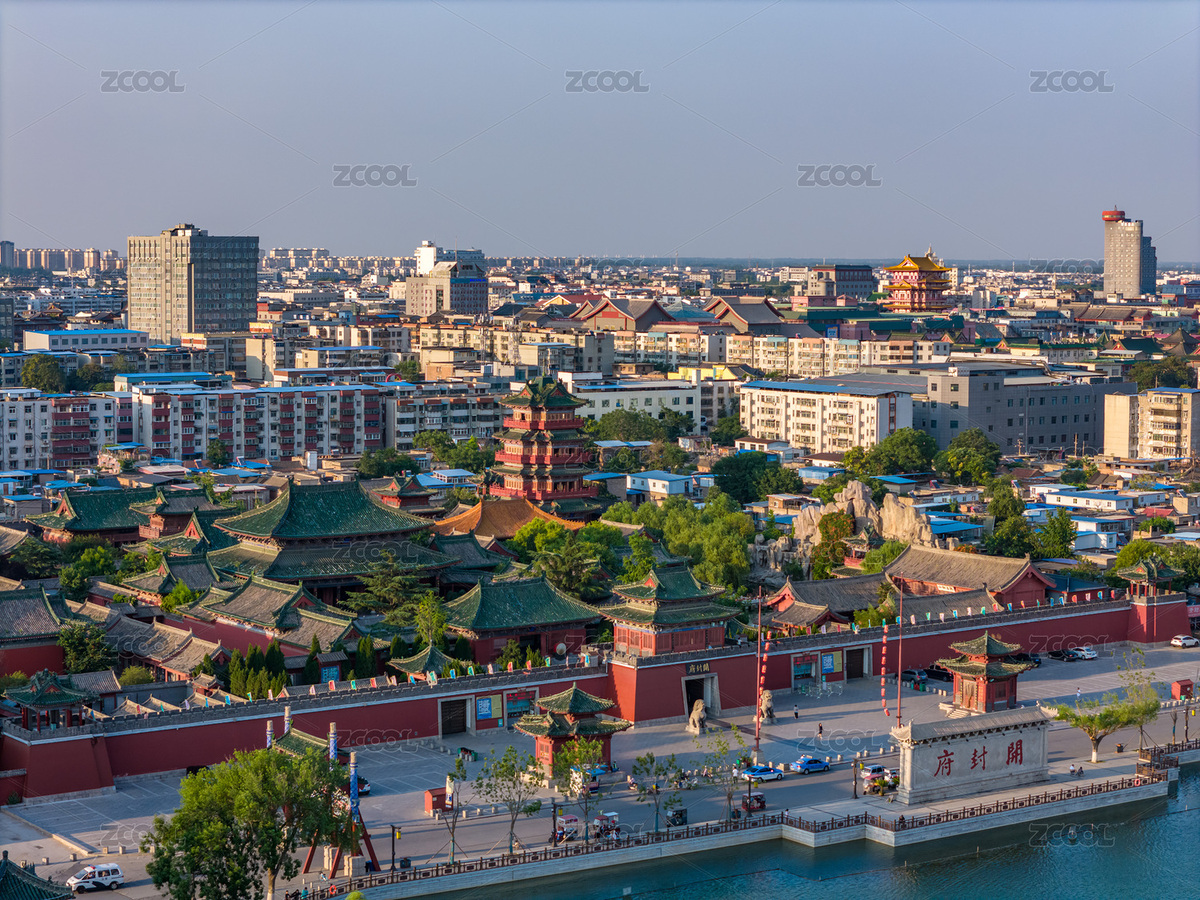 航拍河南北宋开封府包公湖北岸宋代衙署景区（主预览-5839932） - 未分类 - 站酷设计师VPiegemfHK原创素材 - 站酷ZCOOL