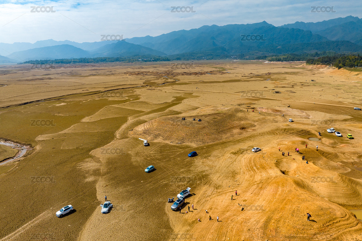 中國廣西桂林靈川干涸青獅潭水庫現(xiàn)神奇景觀（主預覽-6234264） - 未分類 - 站酷設計師勝哥2461816994原創(chuàng)素材 - 站酷ZCOOL