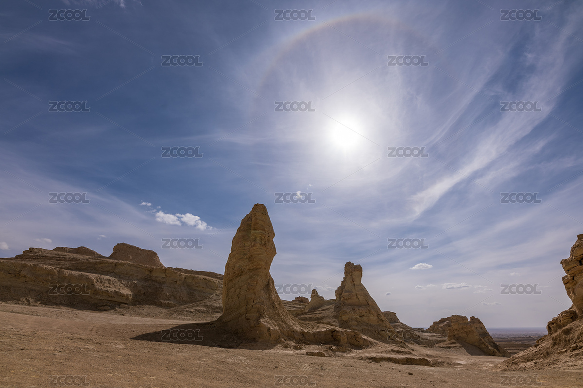 青海鄂博梁丹霞地貌日晕（主预览-8902391） - 未分类 - 站酷设计师行走的河马原创素材 - 站酷ZCOOL