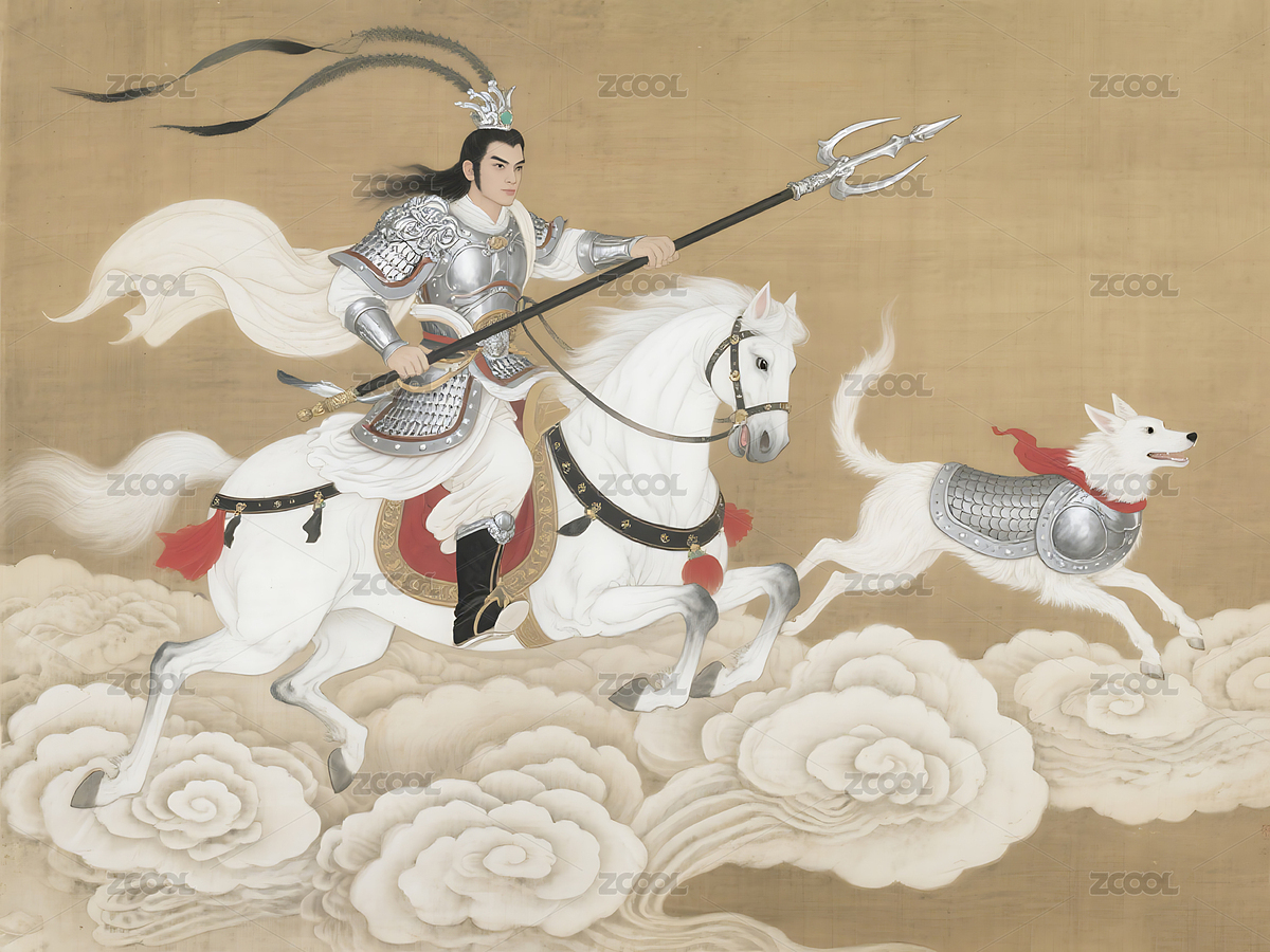 二郎神和哮天犬（主预览-10903535） - 未分类 - 站酷设计师认真倾听好好作图原创素材 - 站酷ZCOOL