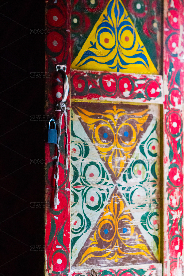 哈薩克族牧民氈房木門特寫（主預(yù)覽-5624038） - 未分類 - 站酷設(shè)計(jì)師風(fēng)光獵人原創(chuàng)素材 - 站酷ZCOOL