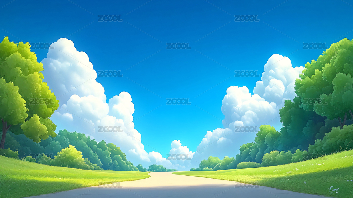 森林风景旅游唯美自然场景户外季节节气插画（主预览-1744739） - 未分类 - 站酷设计师熊伍_原创素材 - 站酷ZCOOL