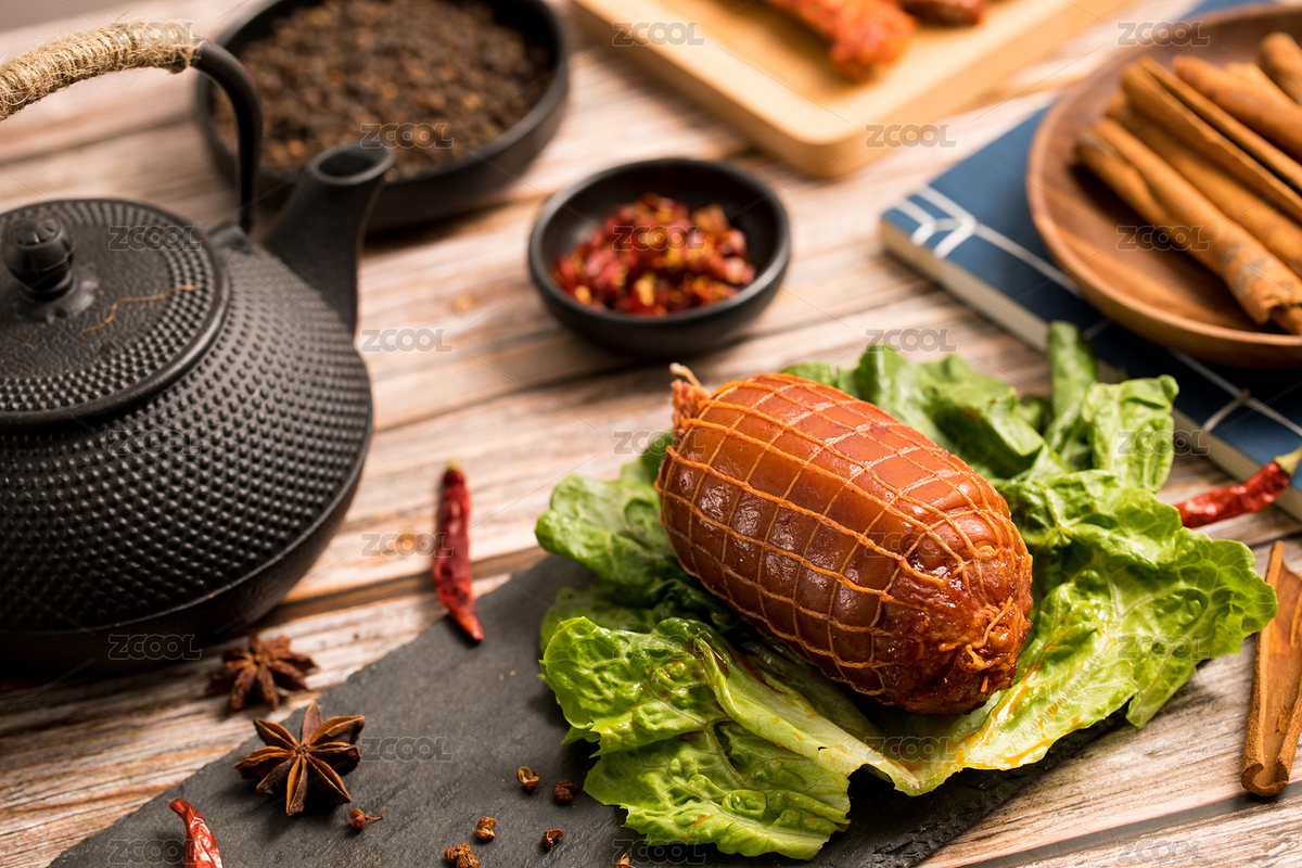 傳統(tǒng)美食豬肘子（主預覽-8095072） - 未分類 - 站酷設(shè)計師鐵棍山藥芝麻片原創(chuàng)素材 - 站酷ZCOOL