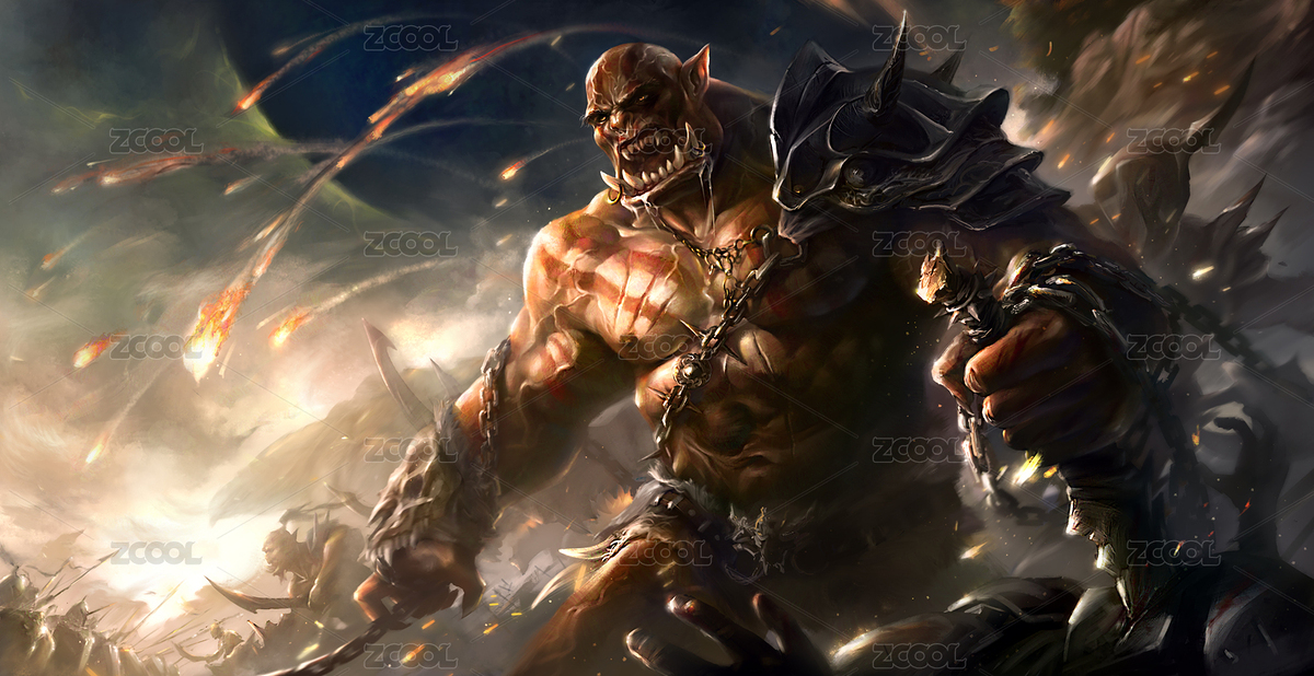 兽人的征服战场（主预览-1152867） - 未分类 - 站酷设计师Z28449248原创素材 - 站酷ZCOOL