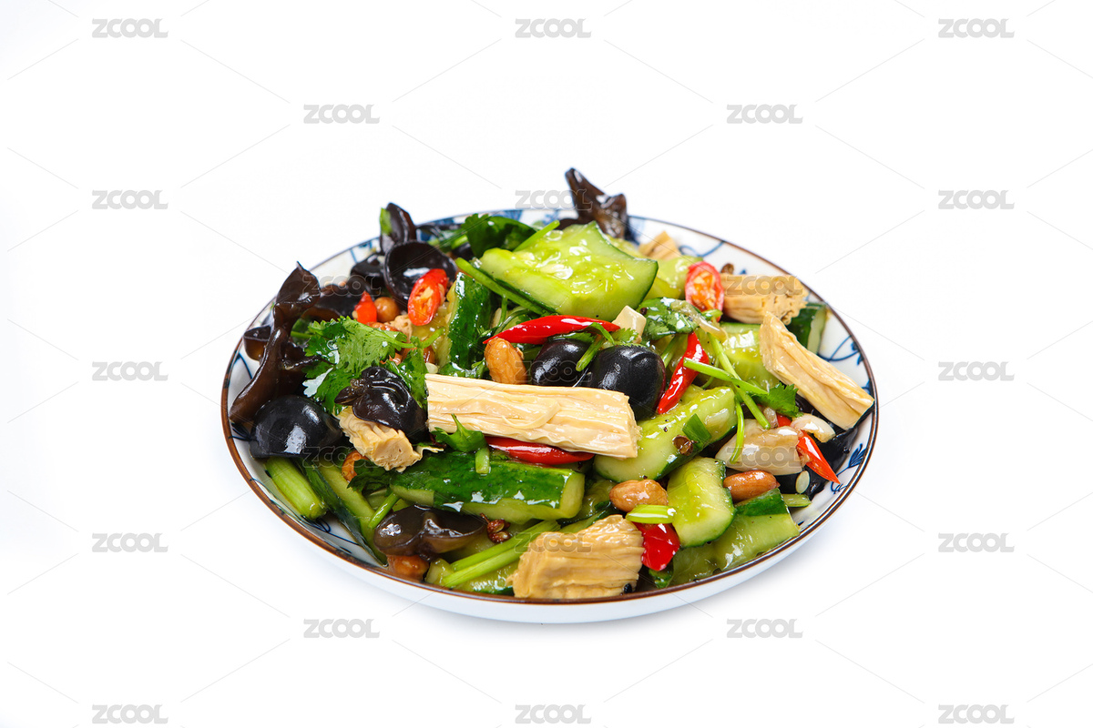 家常涼拌菜木耳腐竹拌黃瓜（主預(yù)覽-4945973） - 未分類 - 站酷設(shè)計師曇華碎影原創(chuàng)素材 - 站酷ZCOOL