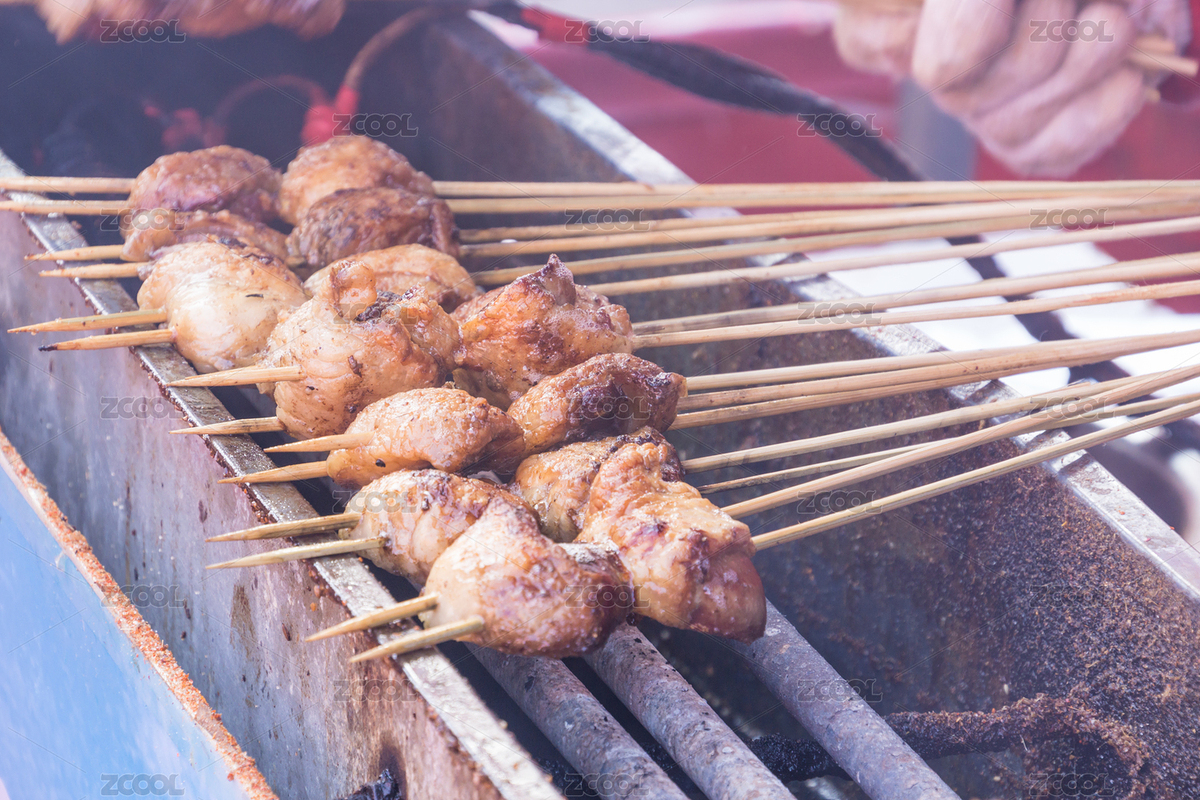 中國小吃烤羊腰子串特寫（主預(yù)覽-1558140） - 未分類 - 站酷設(shè)計(jì)師zkhlxm原創(chuàng)素材 - 站酷ZCOOL