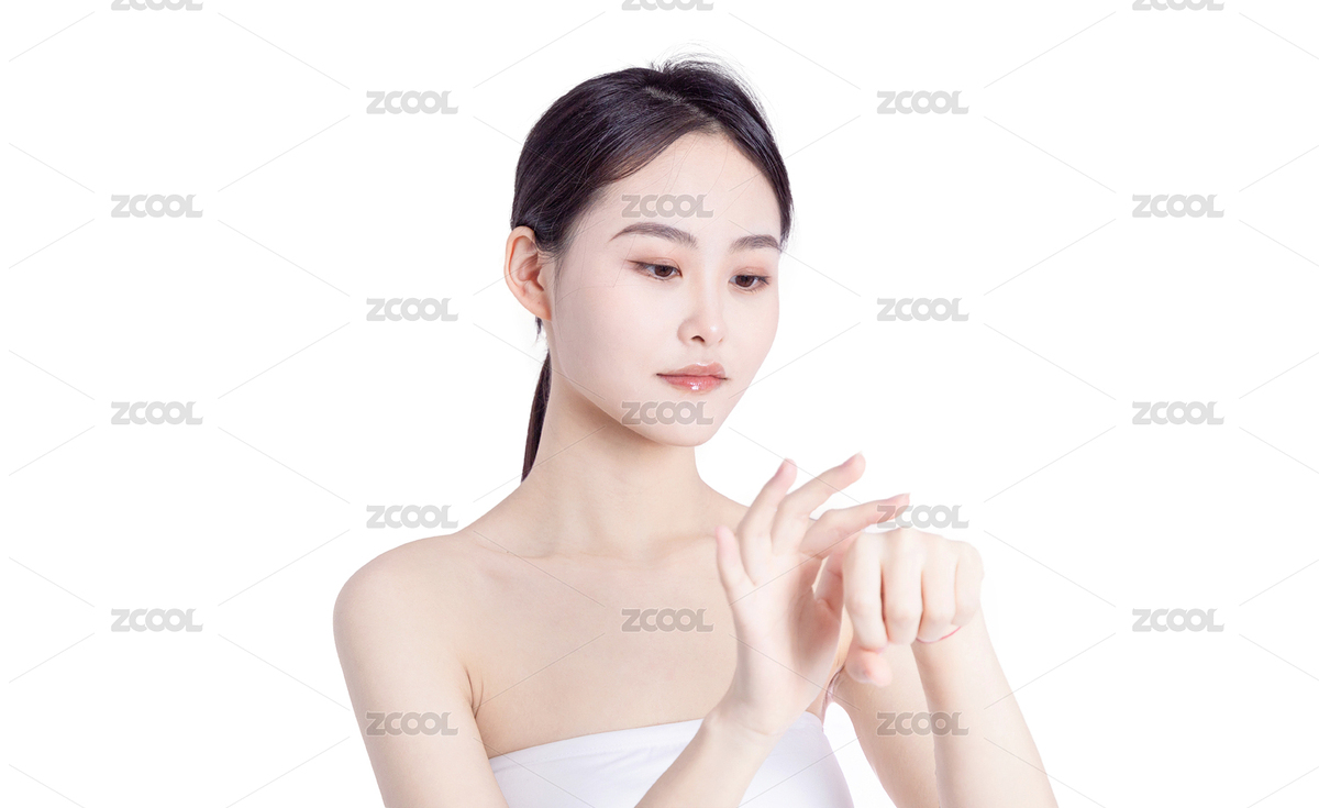 年輕的東方女性美麗的臉部特寫（主預(yù)覽-5847071） - 未分類 - 站酷設(shè)計(jì)師斯梅工原創(chuàng)素材 - 站酷ZCOOL