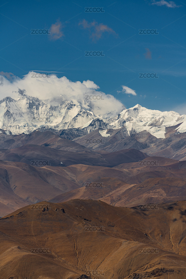 中国西藏定日县远眺喜马拉雅山脉（主预览-4816860） - 未分类 - 站酷设计师PQoGnLOhYb原创素材 - 站酷ZCOOL