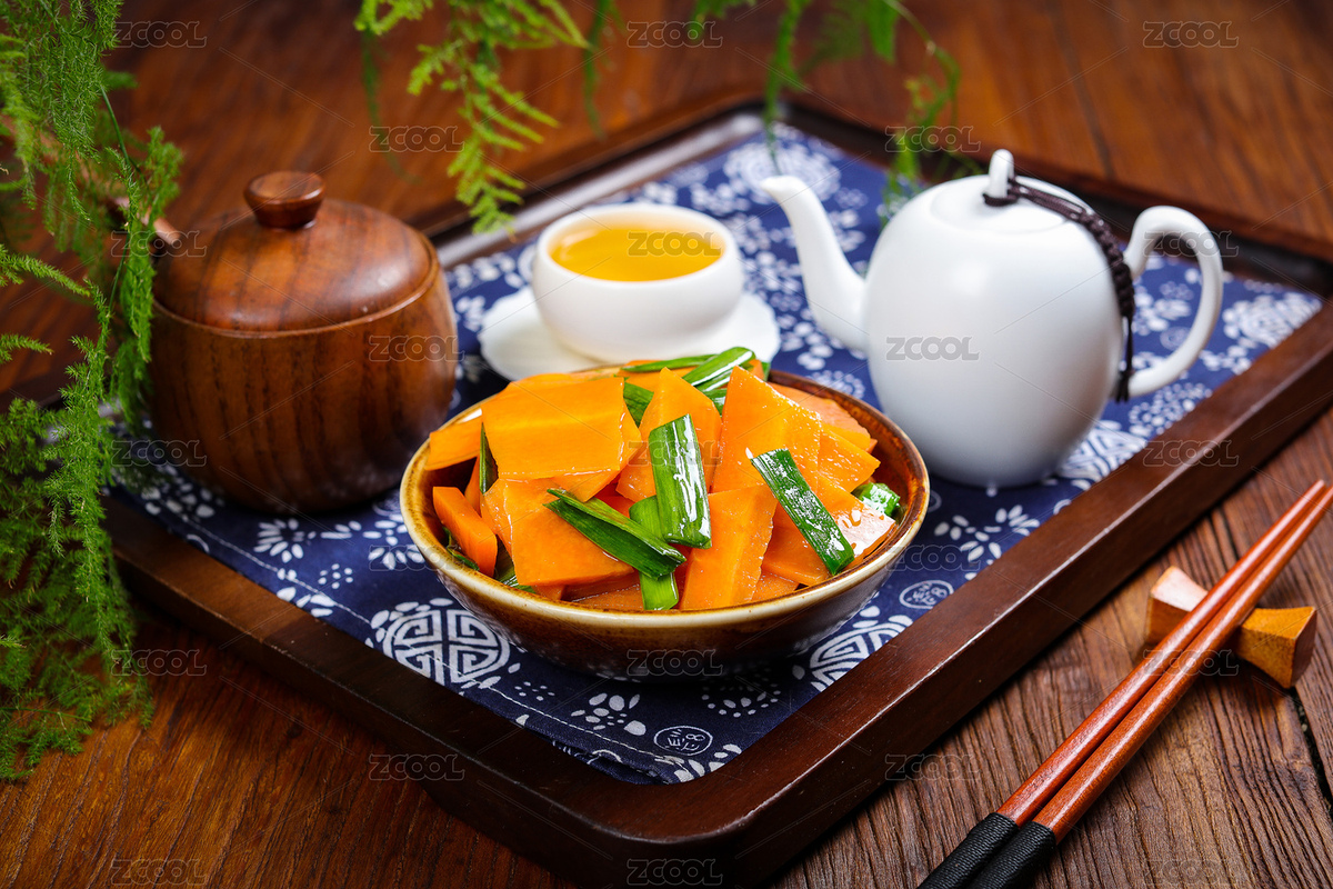 素食齋菜小炒蘿卜片（主預覽-6705198） - 未分類 - 站酷設計師曇華碎影原創(chuàng)素材 - 站酷ZCOOL