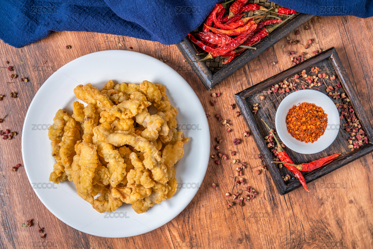 放在木桌上的成都美食一盘小酥肉（主预览-6824015） - 未分类 - 站酷设计师Govan原创素材 - 站酷ZCOOL