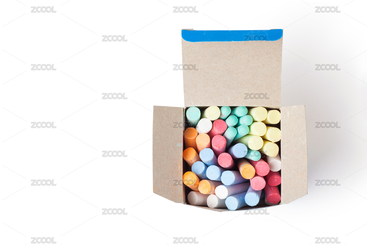 一盒彩色粉筆，俯視圖（主預覽-1661681） - 未分類 - 站酷設計師koosen原創(chuàng)素材 - 站酷ZCOOL