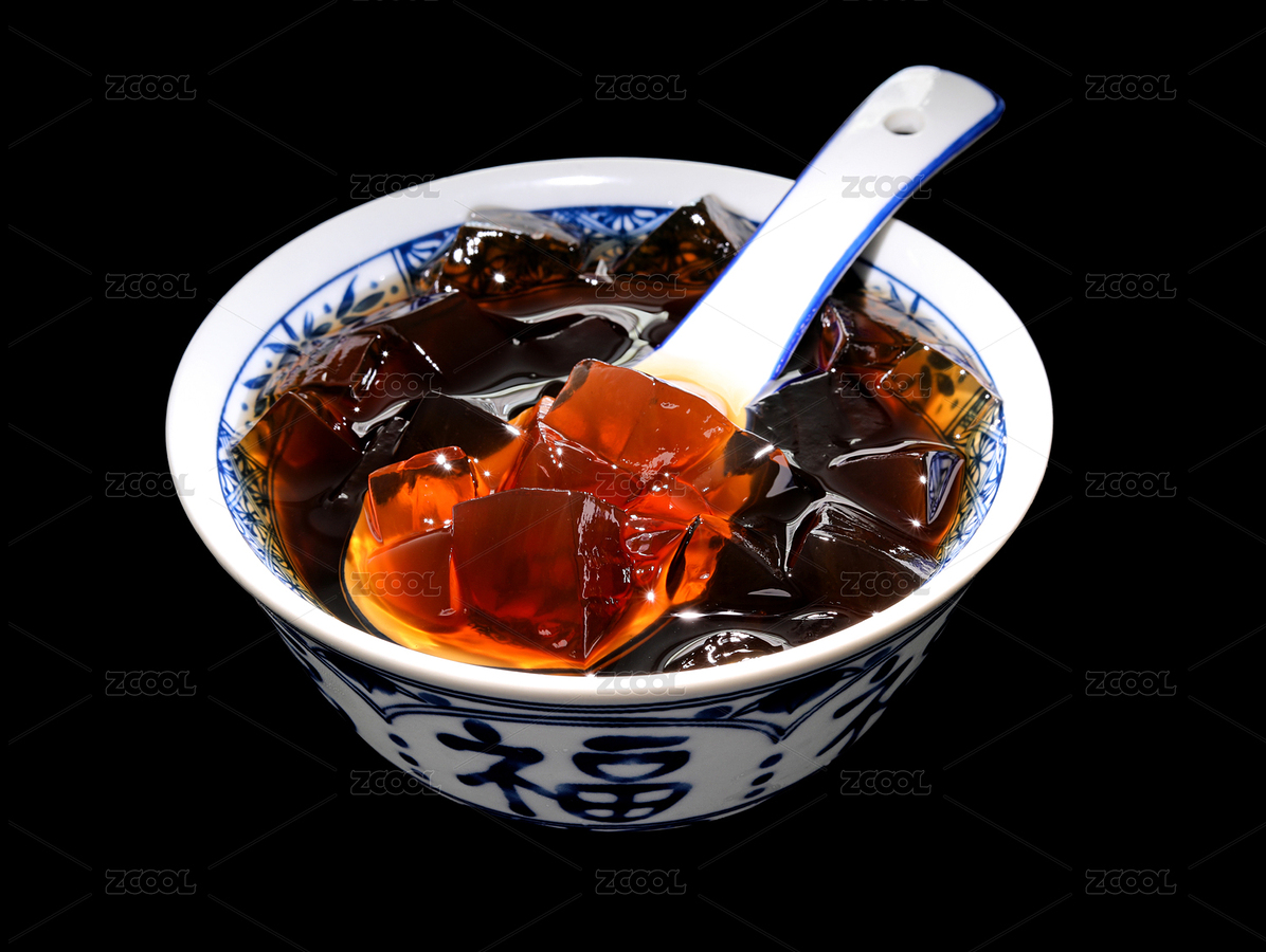 黑色背景上的一碗廣東特色糖水涼粉龜苓膏（主預(yù)覽-8880422） - 未分類 - 站酷設(shè)計(jì)師Luo_菁原創(chuàng)素材 - 站酷ZCOOL
