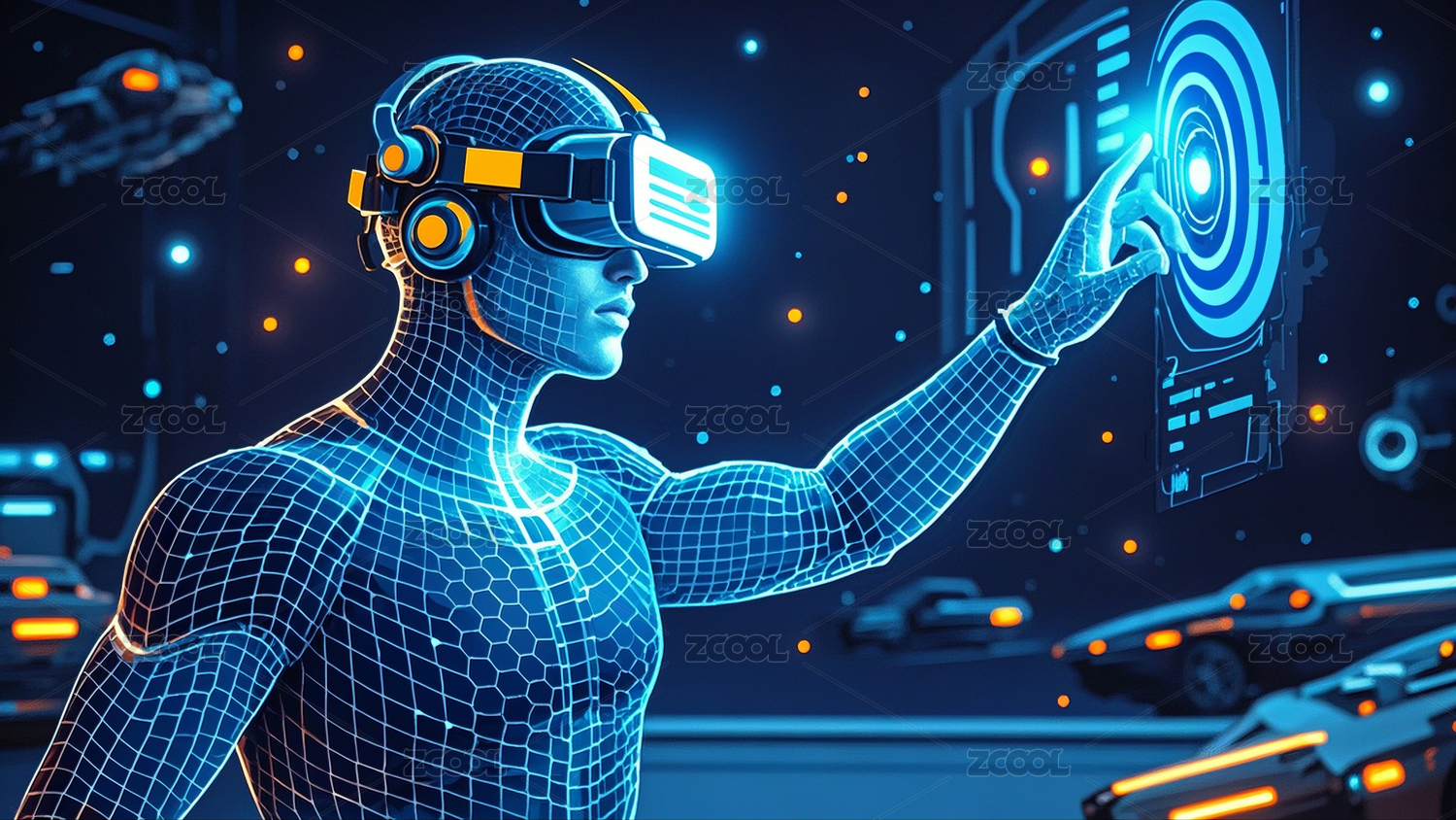 未来科技虚拟现实VR设计