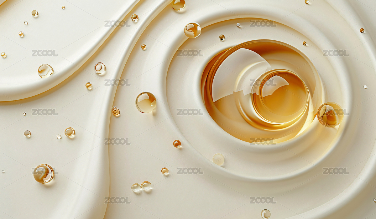 金色凝珠精華細(xì)胞分子渲染（主預(yù)覽-5593575） - 未分類 - 站酷設(shè)計(jì)師無敵的設(shè)計(jì)原創(chuàng)素材 - 站酷ZCOOL