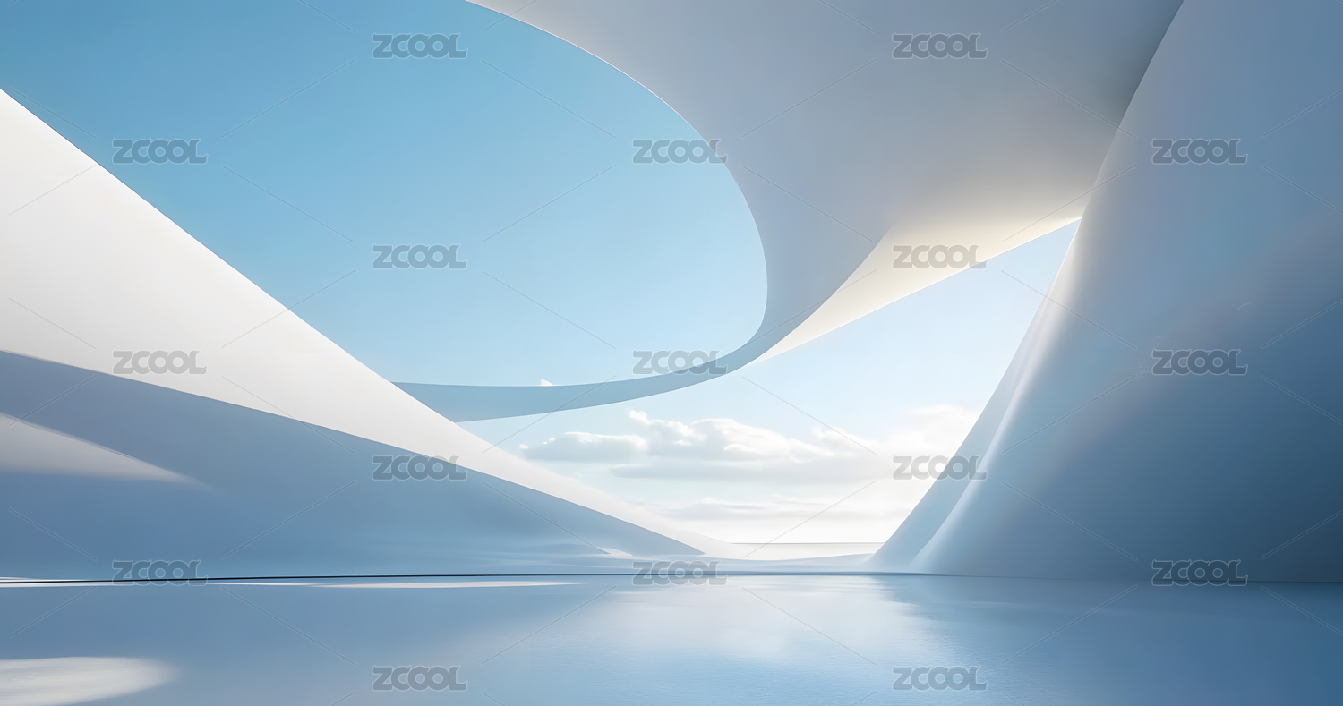 3D汽车空间背景