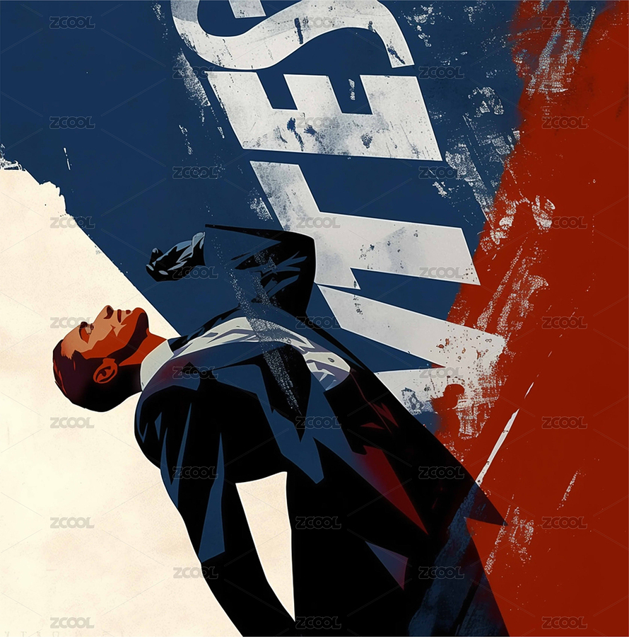 歐美復古海報設計（主預覽-4893935） - 未分類 - 站酷設計師春日悠野原創(chuàng)素材 - 站酷ZCOOL