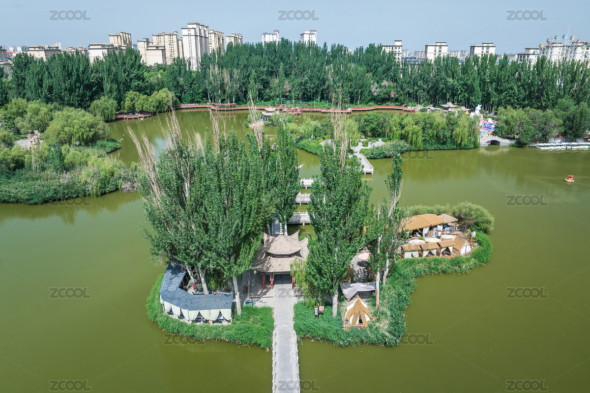 甘肅酒泉市西漢酒泉?jiǎng)氽E公園風(fēng)光（主預(yù)覽-8591738） - 未分類 - 站酷設(shè)計(jì)師陳小羊Timeline原創(chuàng)素材 - 站酷ZCOOL