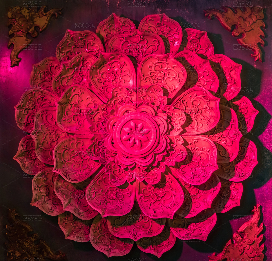 蓮花浮雕（主預(yù)覽-5472171） - 未分類 - 站酷設(shè)計師onlyyouqj原創(chuàng)素材 - 站酷ZCOOL