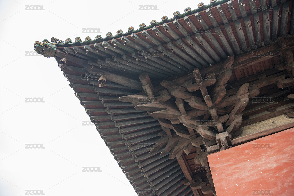 山西朔州崇福寺古建筑飞檐结构特写（主预览-12324350） - 未分类 - 站酷设计师Pjinsu原创素材 - 站酷ZCOOL