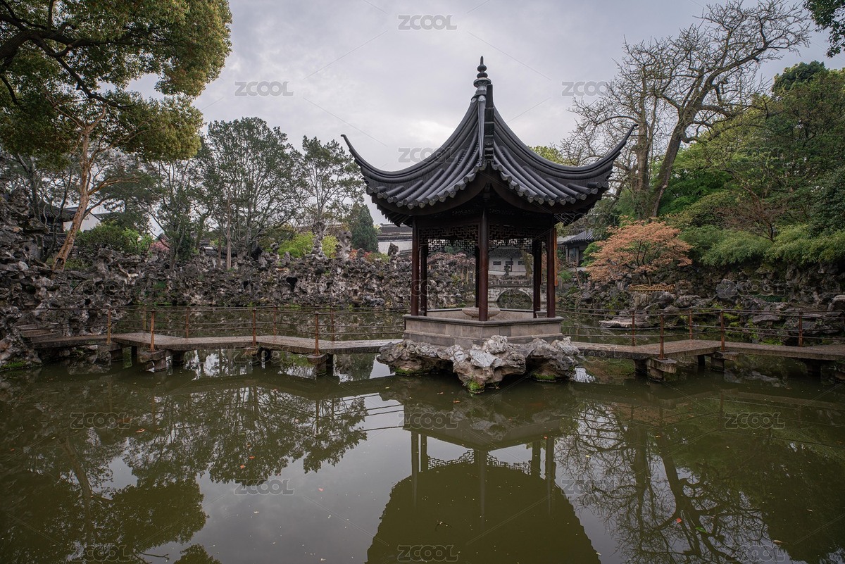 中國江蘇蘇州園林，獅子林園林景觀（主預(yù)覽-8102711） - 未分類 - 站酷設(shè)計師北斗星云原創(chuàng)素材 - 站酷ZCOOL