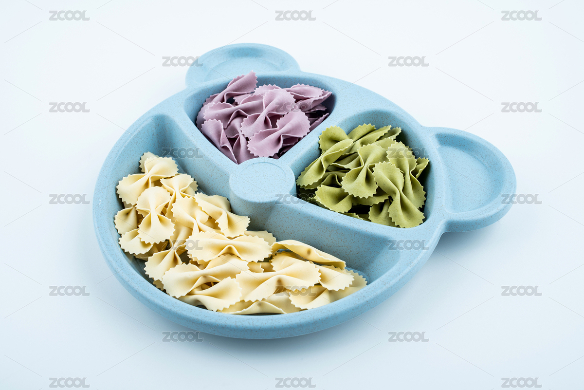 白背景上一碟寶寶面條蝴蝶面（主預覽-9067138） - 未分類 - 站酷設計師風暴麗麗原創(chuàng)素材 - 站酷ZCOOL