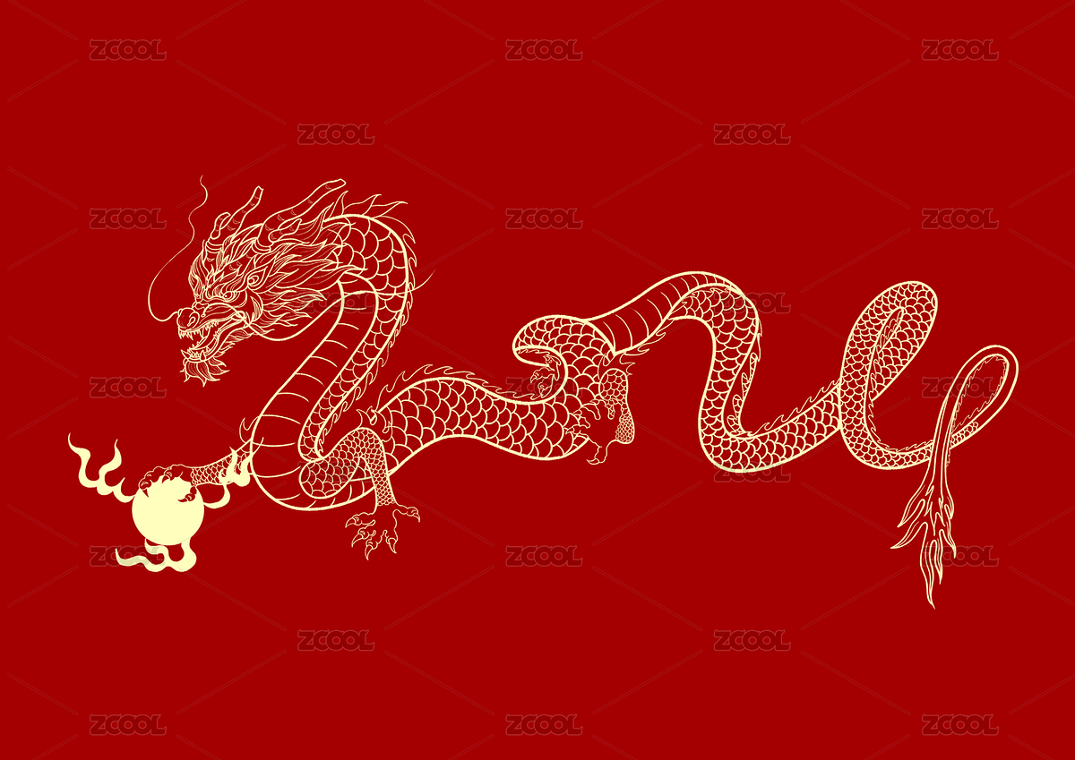 2024龍年祥龍（主預(yù)覽-520158） - 未分類 - 站酷設(shè)計師見手青303原創(chuàng)素材 - 站酷ZCOOL