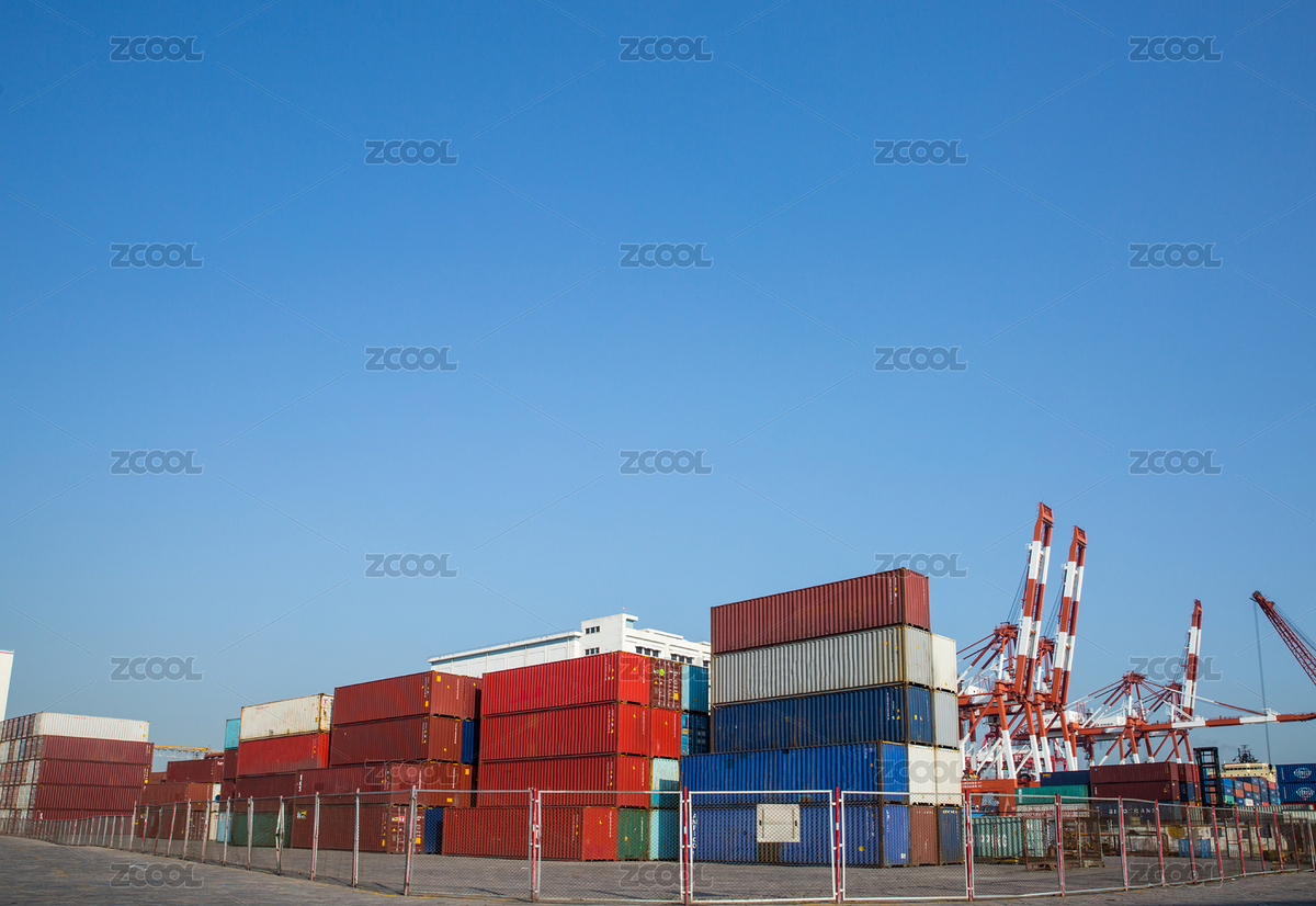集裝箱碼頭（主預(yù)覽-4186219） - 未分類 - 站酷設(shè)計師kingqjl原創(chuàng)素材 - 站酷ZCOOL