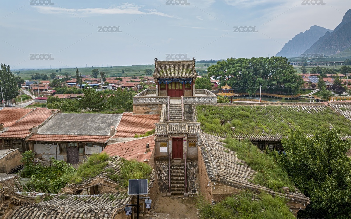 河北省张家口市蔚县上苏庄堡航拍（主预览-11103253） - 未分类 - 站酷设计师JuikangHsieh原创素材 - 站酷ZCOOL