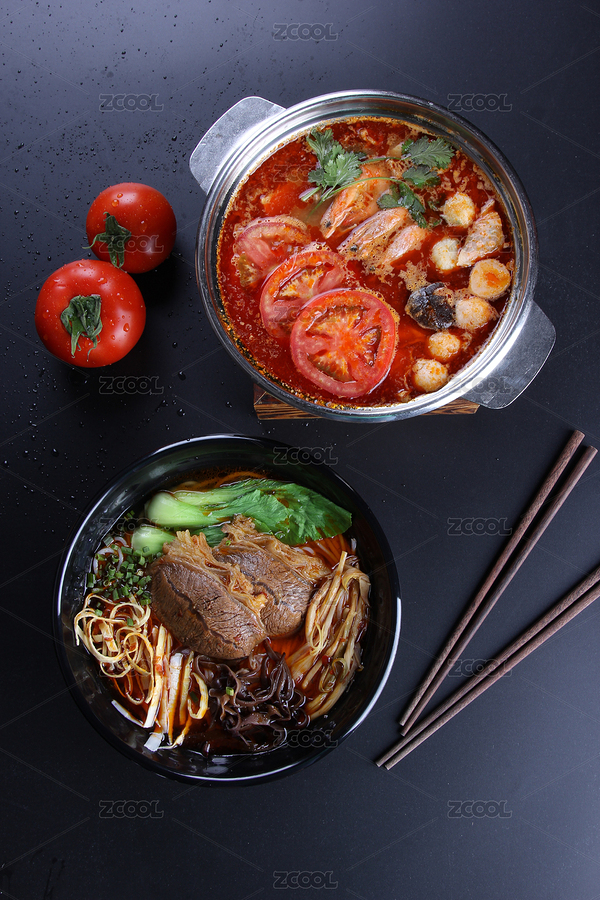 番茄牛肉面和食材原料的俯視圖（主預(yù)覽-7606043） - 未分類 - 站酷設(shè)計(jì)師lesliewindy原創(chuàng)素材 - 站酷ZCOOL